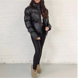 DZ Vegan Puffer Coat NWOT